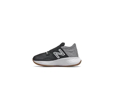 New Balance Kids' Fresh Foam Roav Tee Shirt Slip-on (infant/toddler) Boy's Shoes Black/light Aluminum: 6.5 Toddler W In Multi