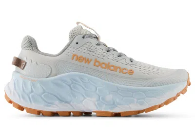 Pre-owned New Balance Fresh Foam Trail More V3 (women's) Sneakers In Grey Matter/copper/quarry Blue
