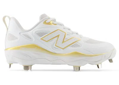Pre-owned New Balance Fresh Foam Velo V4 Metal (women's) Sneakers In White/gold In Multi