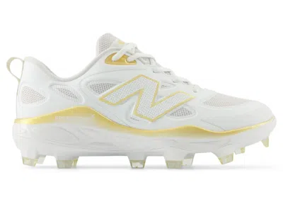 Pre-owned New Balance Fresh Foam Velo V4 Molded (women's) Sneakers In White/gold
