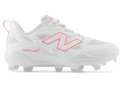 Pre-owned New Balance Fresh Foam Velo V4 Molded (women's) Sneakers In White/ultra Pink In Multi