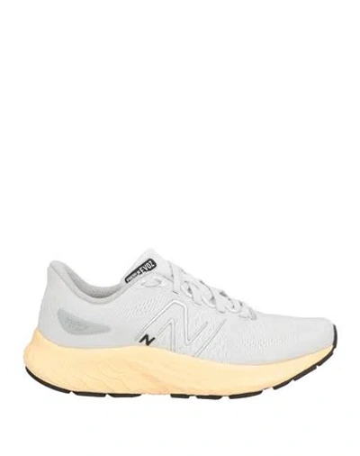 New Balance Fresh Foam Woman Sneakers Light Grey Size 8 Textile Fibers