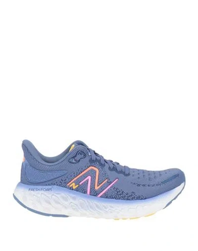 New Balance Fresh Foam X 1080 Woman Sneakers Slate Blue Size 8.5 Textile Fibers In Multi