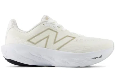 Pre-owned New Balance Fresh Foam X 1080v14 (women's) Sneakers In White/light Gold Metallic/sea Salt In Multi