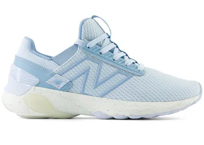 Pre-owned New Balance Fresh Foam X 1440 (women's) Sneakers In Quarry Blue/chrome Blue/angora