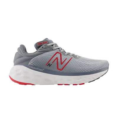 Pre-owned New Balance Fresh Foam X 840v1 4e Wide 'aluminum Grey Red'