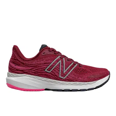 New Balance Fresh Foam X 860 V12 Garnet/pink Glo W860p12 Women's