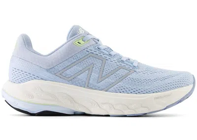 Pre-owned New Balance Fresh Foam X 860v14 (women's) Sneakers In Light Chrome Blue/limelight/bleached Lime Glo