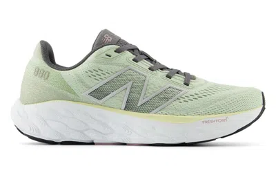 Pre-owned New Balance Fresh Foam X 880v14 Natural Mint Silver Metallic Ice Wine (women's) In Natural Mint/silver Metallic/ice Wine