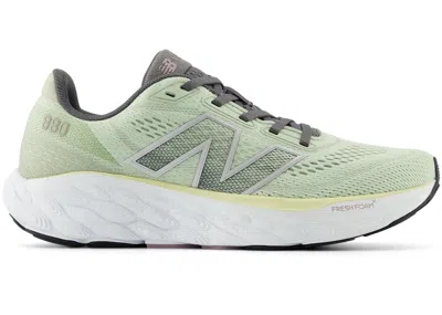 Pre-owned New Balance Fresh Foam X 880v14 (women's) Sneakers In Natural Mint/silver Metallic/ice Wine In Multi