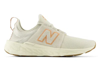 Pre-owned New Balance Fresh Foam X Cruz V3 (women's) Sneakers In Linen/sea Salt/copper