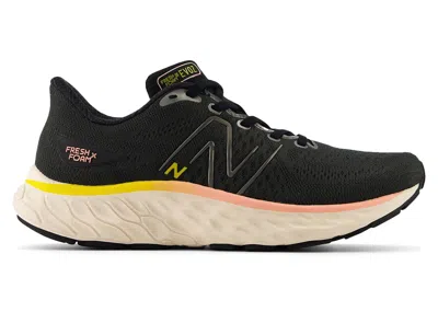 Pre-owned New Balance Fresh Foam X Evoz V3 Back Lemon (women's) Sneakers In Black/vintage Rose/ginger Lemon In Multi