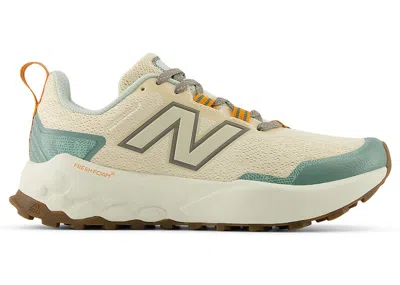 Pre-owned New Balance Fresh Foam X Garoé V2 (women's) Sneakers In Calcium/dark Juniper/dockside