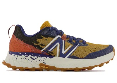 Pre-owned New Balance Fresh Foam X Hierro V7 (women's) Sneakers In Golden Hour/moon Shadow/red Clay