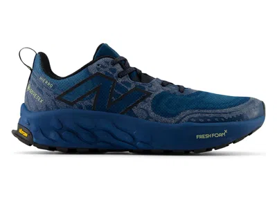 Pre-owned New Balance Fresh Foam X Hierro V8 Goretex (women's) Sneakers In Deep Sea/black/everglade Green