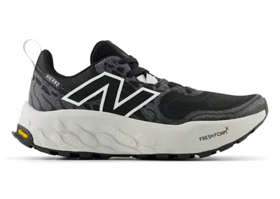 Pre-owned New Balance Fresh Foam X Hierro V8 (women's) Sneakers In Black/sea Salt/grey Matter