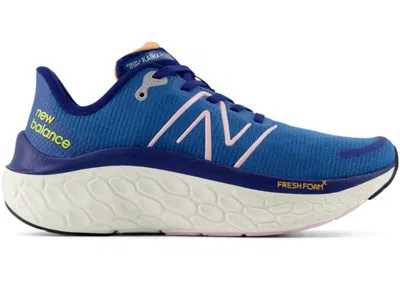 Pre-owned New Balance Fresh Foam X Kaiha Road (women's) Sneakers In Blue Agate/mid Century Pink