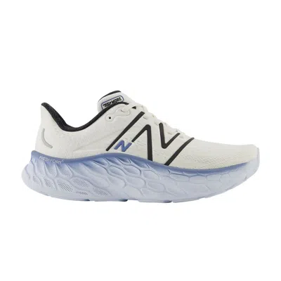 Pre-owned New Balance Fresh Foam X More V4 'sea Salt Ice Blue' In Cream