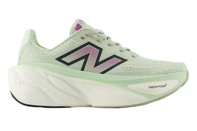 Pre-owned New Balance Fresh Foam X More V5 Natural Mint Purple Fuchsia Black (women's) In Natural Mint/purple Fuchsia/black