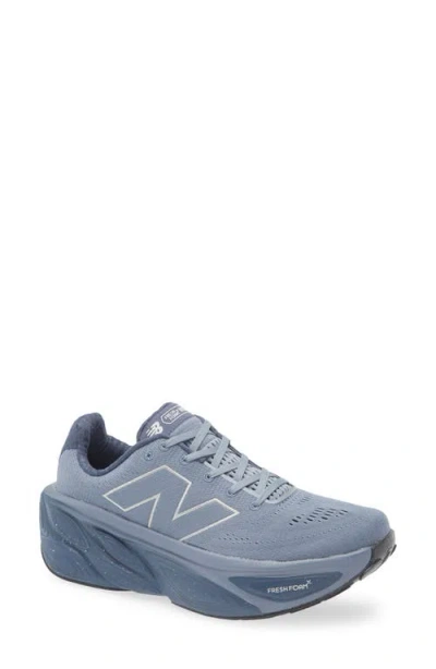 New Balance Fresh Foam X More V5 Running Shoe In Arctic Grey/vintage Indigo