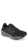 New Balance Fresh Foam X More V5 Running Shoe In Black/linen
