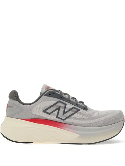 New Balance Fresh Foam X More V6 Logo-print Sneakers In Gray