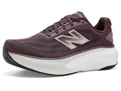 New Balance Fresh Foam X More V6 Women's Running Shoes Cherry Leather/fast Track: 9.5 B - Medium, Textile In Burgundy