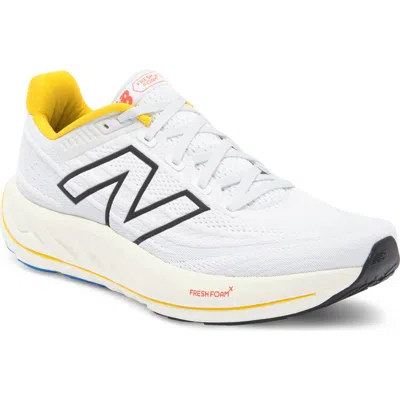 New Balance Fresh Foam X Vongo V6 Running Shoe In White/ginger Lemon