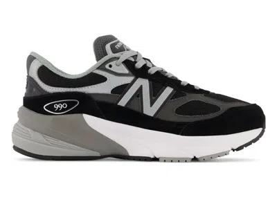 Pre-owned New Balance Fuelcell 990v6 Sneakers In Black/silver