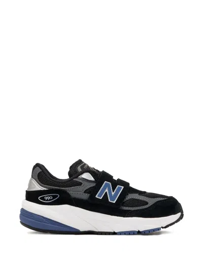 New Balance Kids' Fuelcell 990v6 Touch-strap Sneakers In Black
