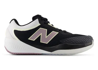 Pre-owned New Balance Fuelcell 996v6 (women's) Sneakers In Black/white/ambient Light