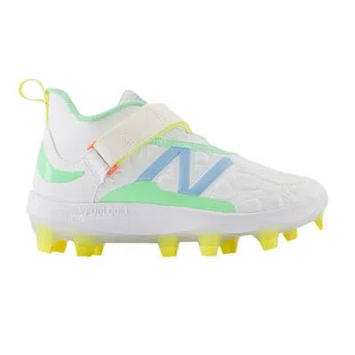Pre-owned New Balance Fuelcell Lindor 2 Big Kid 'white Cosmic Pineapple' | Kid's Size 6.5