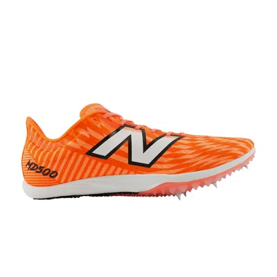 Pre-owned New Balance Fuelcell Md500 V9 'dragonfly' In Orange