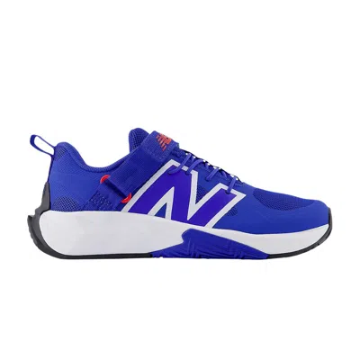 Pre-owned New Balance Fuelcell Play Bungee Lace Top Strap Little Kid 'blue Gemstone' | Kid's Size 1.5
