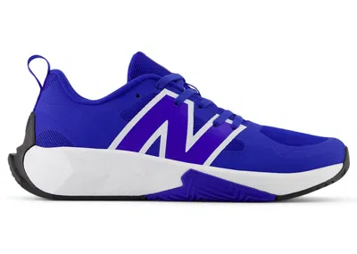 Pre-owned New Balance Fuelcell Play Sneakers In Blue Gemstone/team Red/white