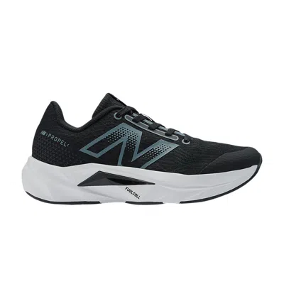 Pre-owned New Balance Fuelcell Propel V5 Big Kid 'black Steel' | Kid's Size 6.5