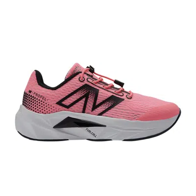 Pre-owned New Balance Fuelcell Propel V5 Bungee Lace Little Kid 'ultra Pink Black' | Kid's Size 10.5
