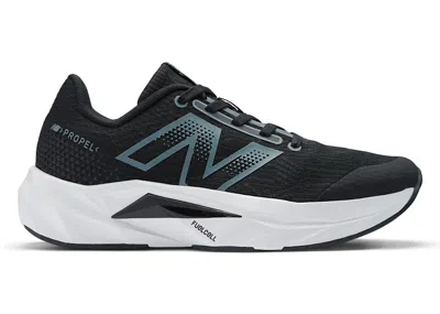 Pre-owned New Balance Fuelcell Propel V5 Sneakers In Black/steel