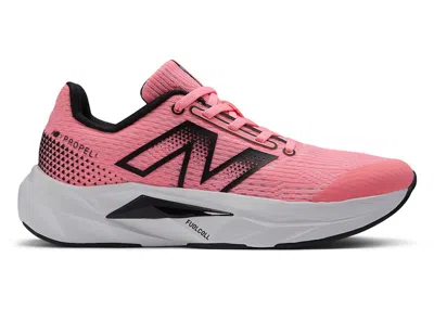 Pre-owned New Balance Fuelcell Propel V5 Sneakers In Ultra Pink/black In Multi