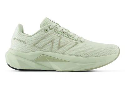 Pre-owned New Balance Fuelcell Propel V5 (women's) Sneakers In Natural Mint/olivine/magnet In Multi