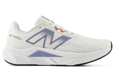 Pre-owned New Balance Fuelcell Propel V5 (women's) Sneakers In Sea Salt/dusk Shower/white In Multi