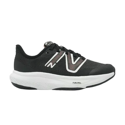 Pre-owned New Balance Fuelcell Rebel V3 Little Kid Wide 'black White' | Kid's Size 13