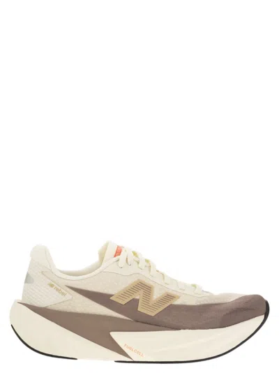 New Balance Fuelcell Rebel V5 Logo-print Sneakers In Neutral