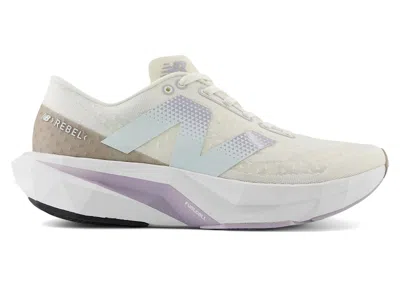 Pre-owned New Balance Fuelcell Rebel V4 Calia (women's) Sneakers In Sea Salt