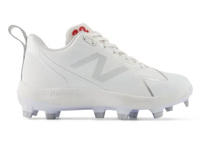 Pre-owned New Balance Fuelcell Romero Duo Molded Sneakers In White/silver Metallic