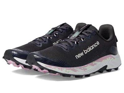New Balance Fuelcell Summit Unknown V4 Women's Shoes Grey/green Aura: 5.5 B - Medium, Textile/synthetic In Black