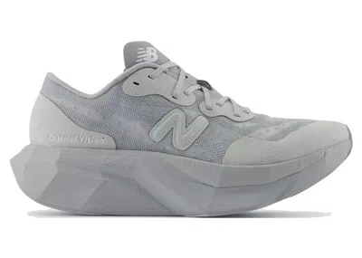 Pre-owned New Balance Fuelcell Supercomp Elite V4 District Vision (women's) Sneakers In Aluminum Grey/white