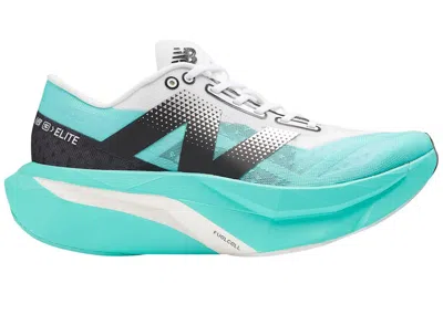 Pre-owned New Balance Fuelcell Supercomp Elite V4 (women's) Sneakers In Cyber Jade/white/black In Multi