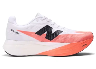 Pre-owned New Balance Fuelcell Supercomp Elite V5 (women's) Sneakers In Urgent Red/white/black In Multi