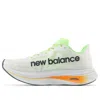 New Balance Men's Fuelcell Supercomp Trainer V2 Shoes In White/bleached Lime Glo/hot Mango
